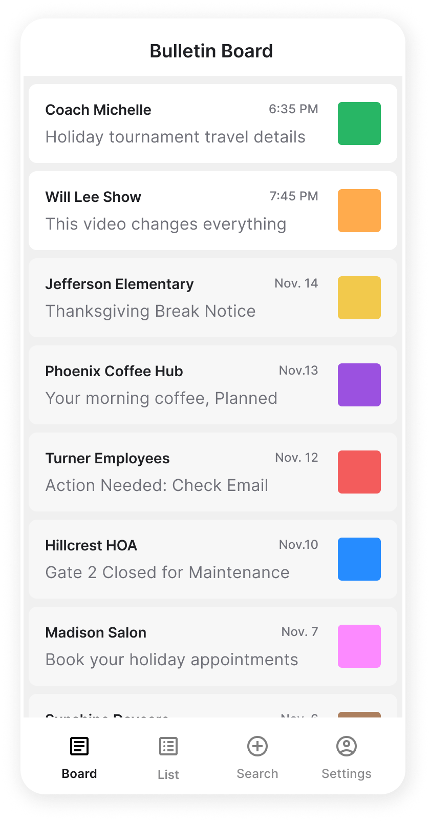 Get updates your way